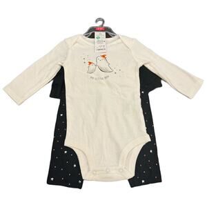 Carter's Baby 'My Little Boo' Halloween Top and Bottom Tutu Set 6M